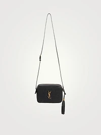 Medium Lou YSL Monogram Raffia Camera Bag