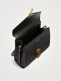 Mini Cassandra YSL Monogram Leather Top Handle Bag