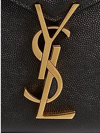 Mini Cassandra YSL Monogram Leather Top Handle Bag
