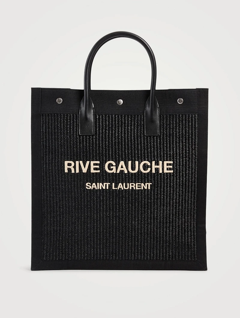 Rive Gauche N/S Raffia Tote Bag