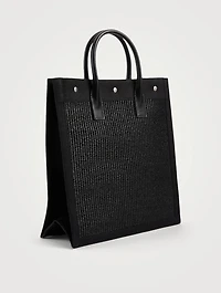 Rive Gauche N/S Raffia Tote Bag