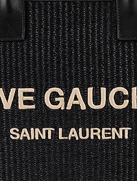 Rive Gauche N/S Raffia Tote Bag