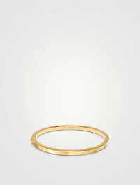Gold Simplicity Bangle Bracelet