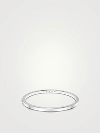 Silver Simplicity Bangle Bracelet