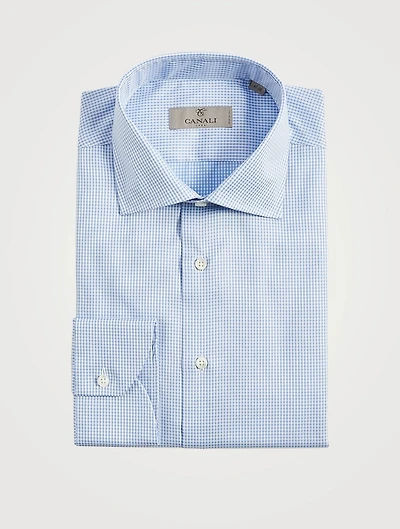 Cotton Dress Shirt Gingham Print