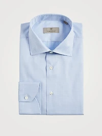 Cotton Dress Shirt Gingham Print