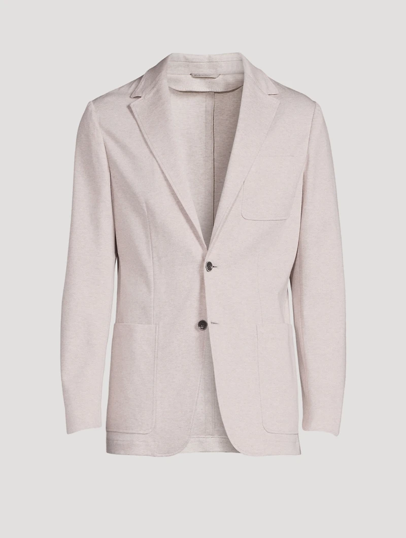 Cotton Chevron Jacket