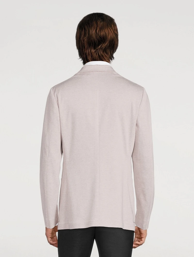 Cotton Chevron Jacket