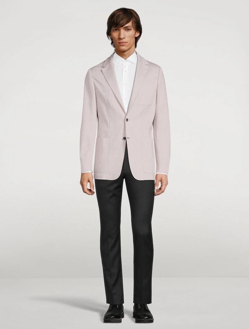 Cotton Chevron Jacket