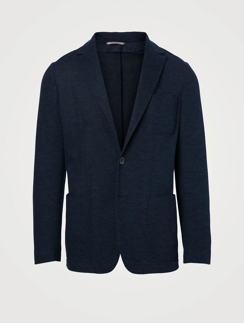 Cotton Jersey Jacket