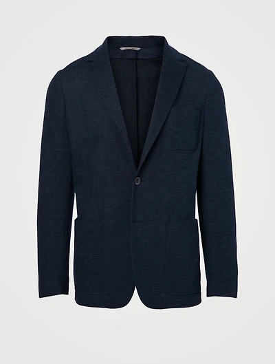 Cotton Jersey Jacket