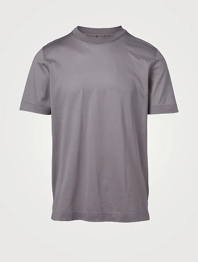 Cotton Jersey Crewneck T-Shirt