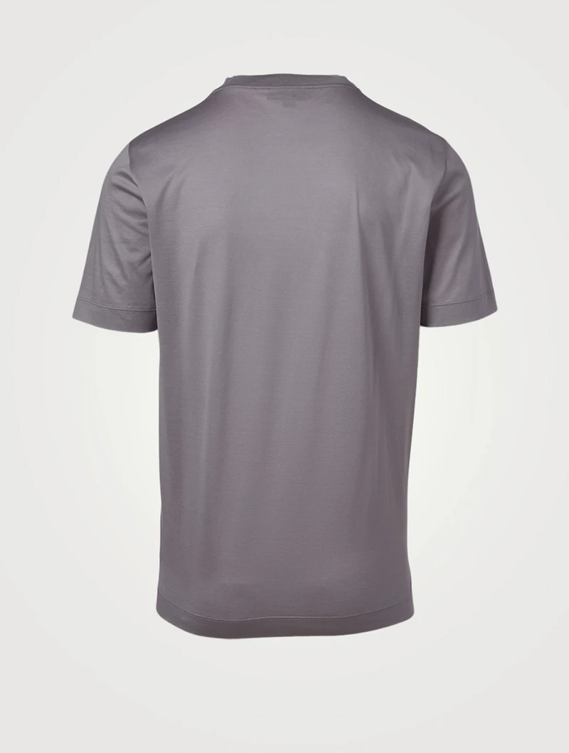 Cotton Jersey Crewneck T-Shirt