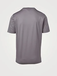 Cotton Jersey Crewneck T-Shirt