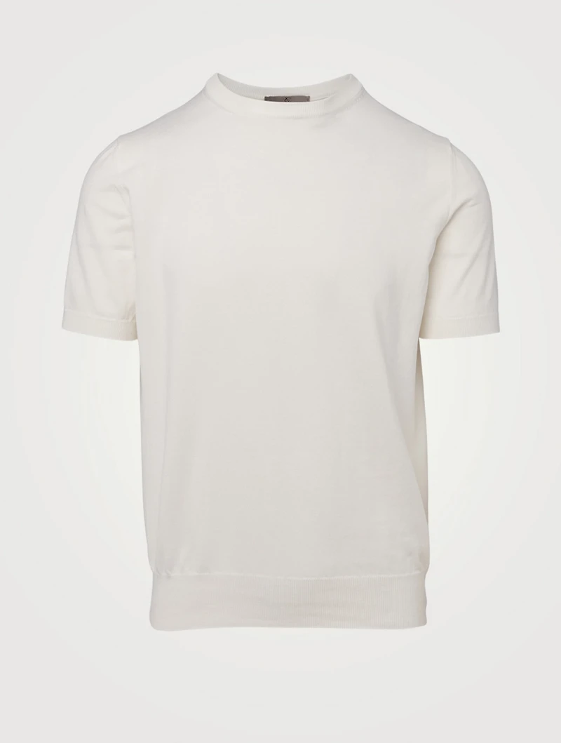 Cotton Crewneck Top