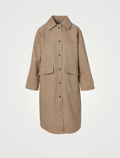 Patula Cotton Trench Coat