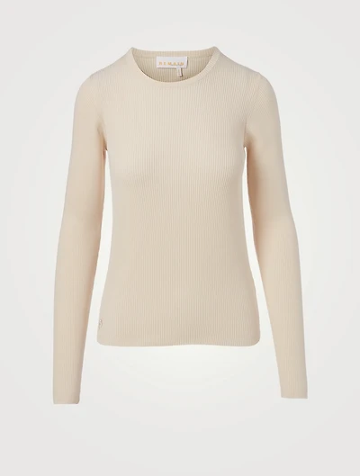 Basel Long-Sleeve Top With Open Back