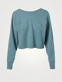 Valcyrie Wool Top With Open Back