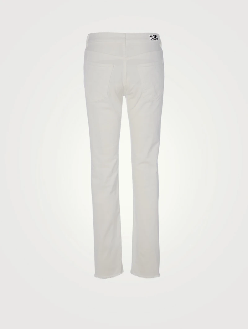Slim-Fit Jeans With Button Fly