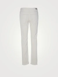 Slim-Fit Jeans With Button Fly