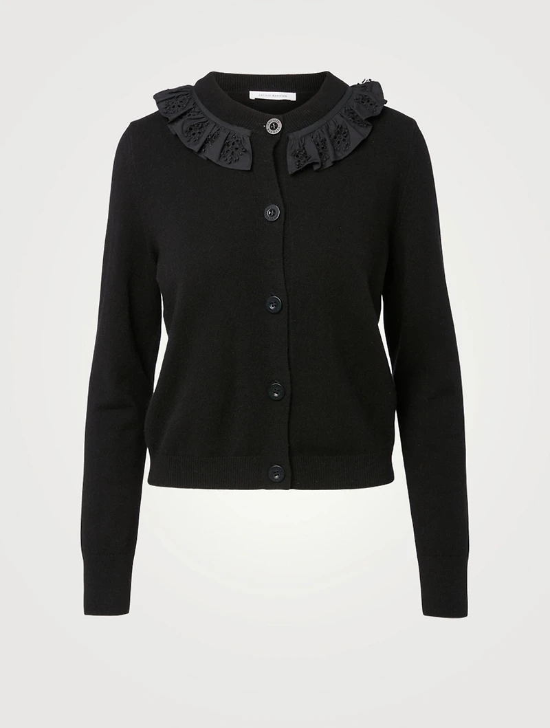 Farrah Cashmere And Wool Cardigan