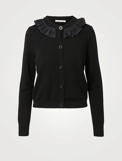 Farrah Cashmere And Wool Cardigan