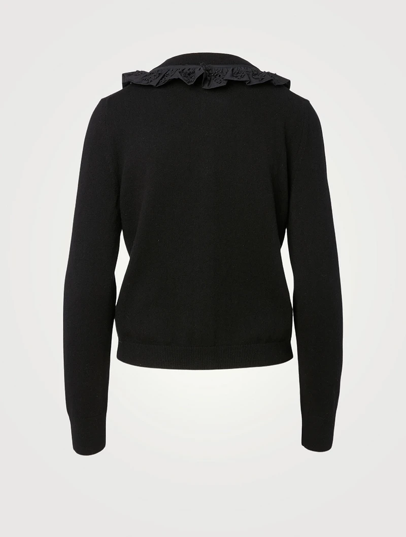 Farrah Cashmere And Wool Cardigan