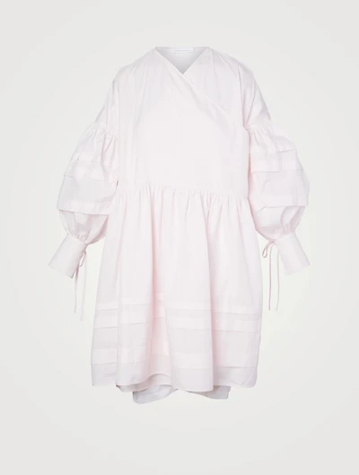 Amalie Cotton Wrap Dress