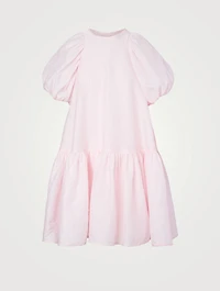 Alexa Textured Short-Sleeve Dress