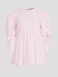 Hanisha Open-Back Blouse