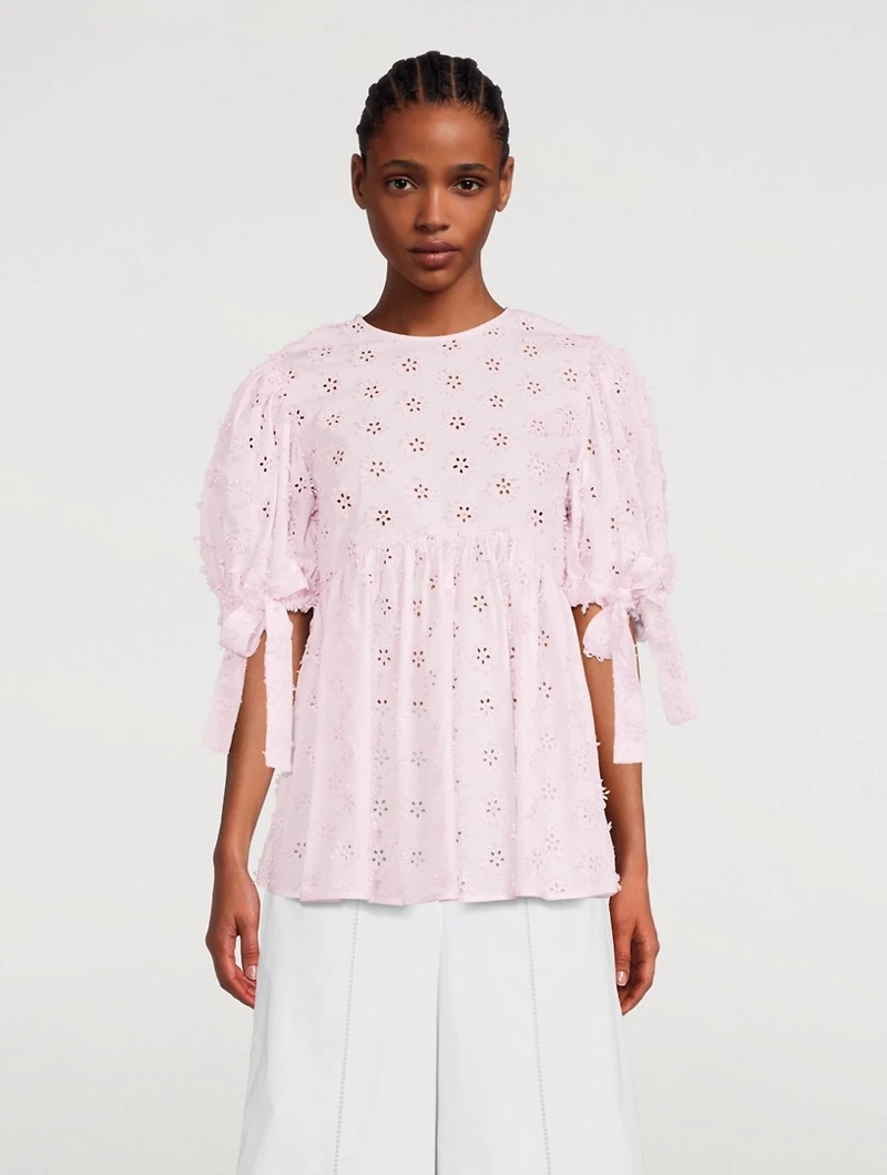 Hanisha Open-Back Blouse