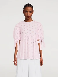 Hanisha Open-Back Blouse
