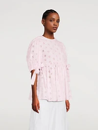 Hanisha Open-Back Blouse