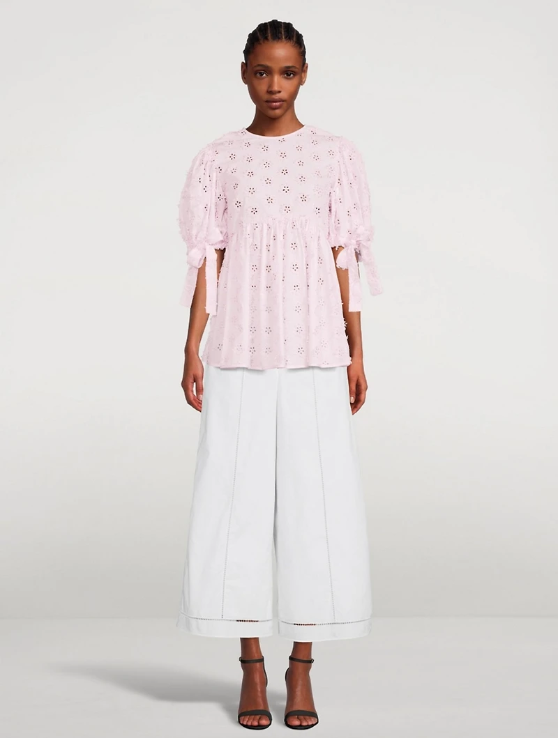 Hanisha Open-Back Blouse