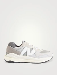 57/40 Suede And Mesh Sneakers