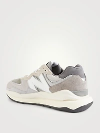 57/40 Suede And Mesh Sneakers