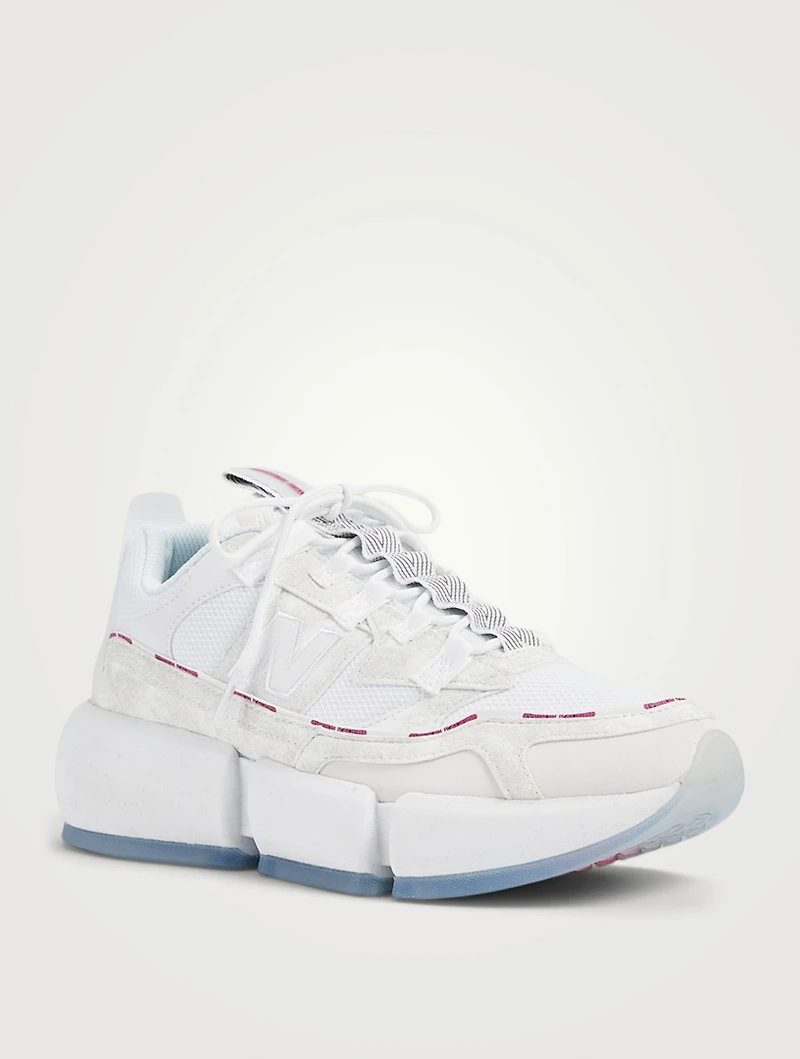 Jaden Smith's Vision Racer Vegan Leather And Recycled Mesh Sneakers