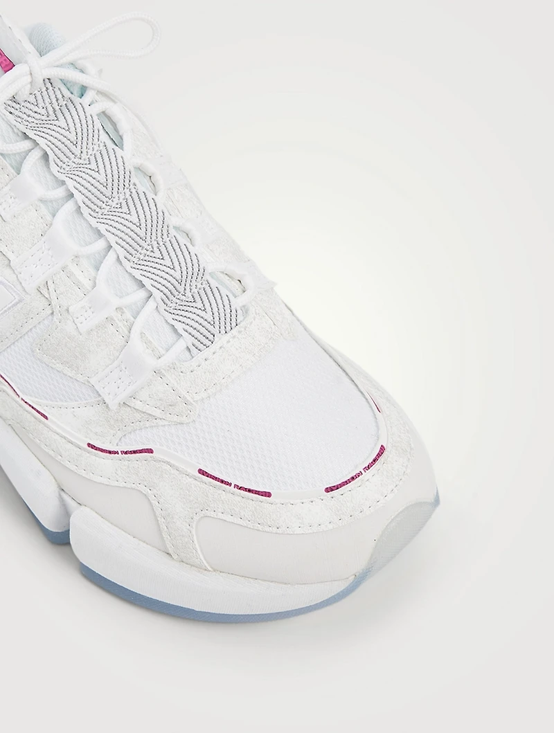 Jaden Smith's Vision Racer Vegan Leather And Recycled Mesh Sneakers