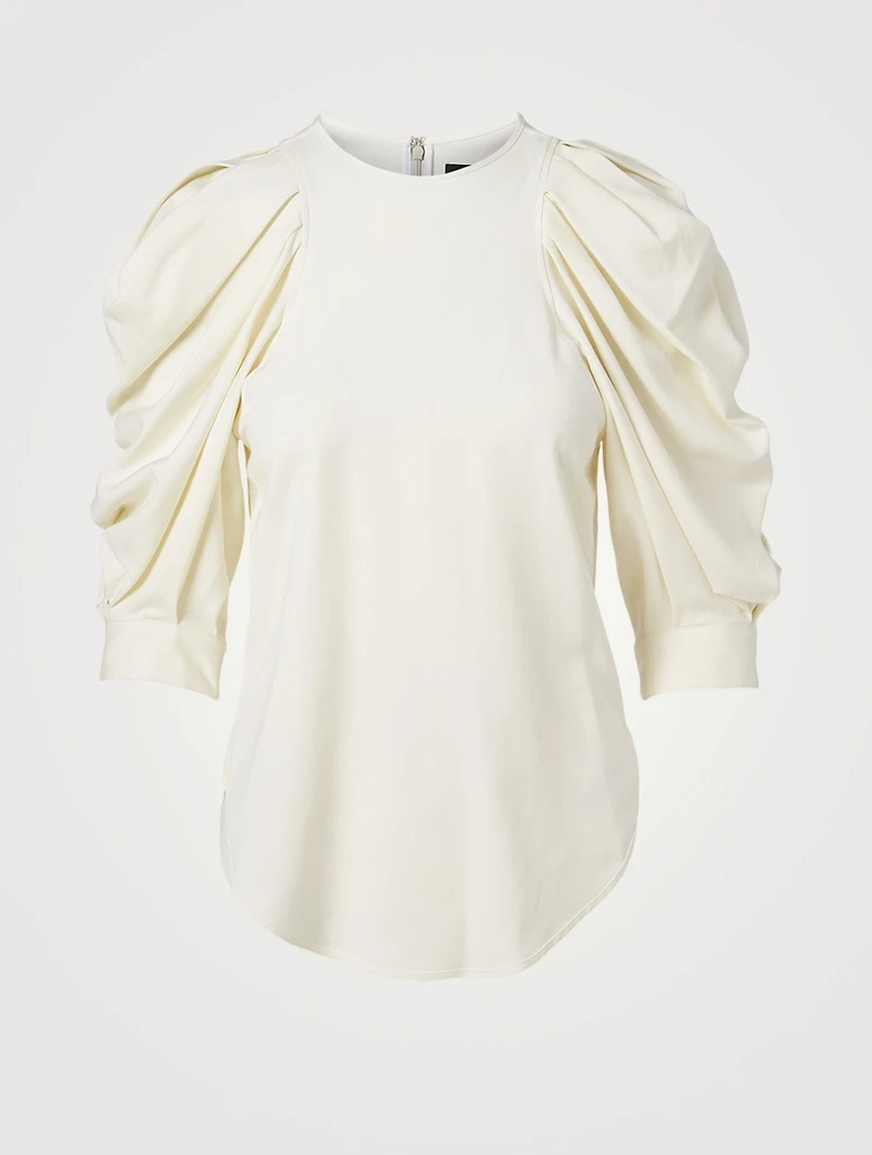 Surya Puff-Sleeve Top