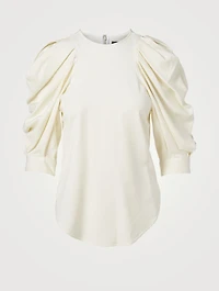 Surya Puff-Sleeve Top