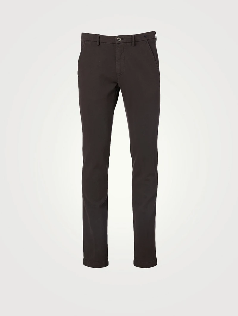 Cotton Stretch Slim Pants