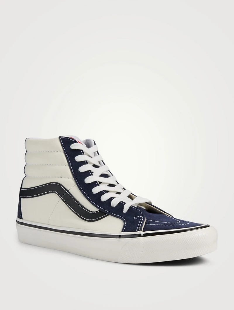 Anaheim Factory SK8-Hi 38 DX Canvas And Suede High-Top Sneakers