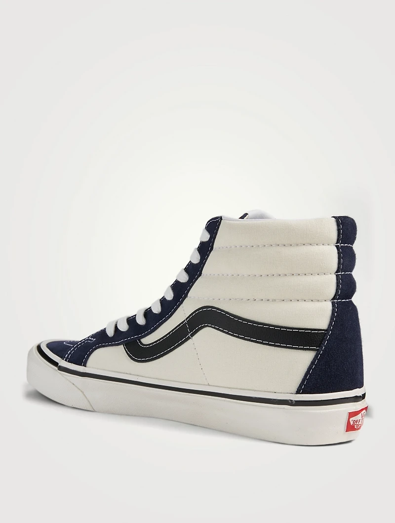 Anaheim Factory SK8-Hi 38 DX Canvas And Suede High-Top Sneakers