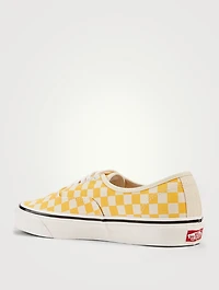 Anaheim Factory Authentic 44 DX Canvas Sneakers Checker Print