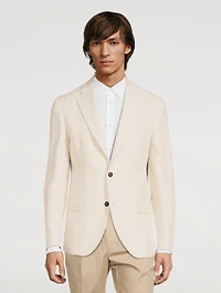 Linen Wool And Silk Jacket