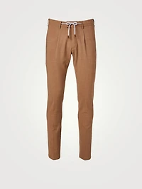 Wool Stretch Jogger Pants