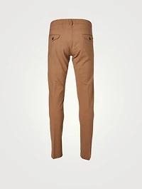 Wool Stretch Jogger Pants