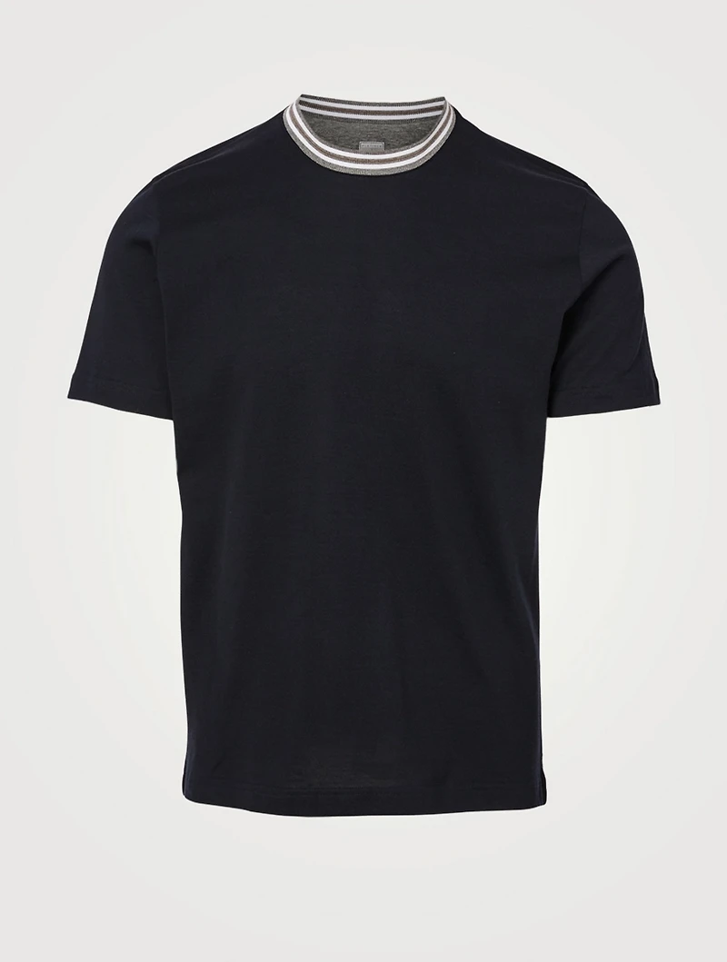 Cotton Crewneck T-Shirt