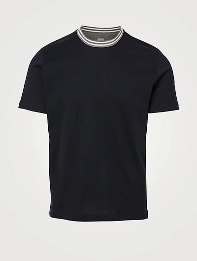 Cotton Crewneck T-Shirt