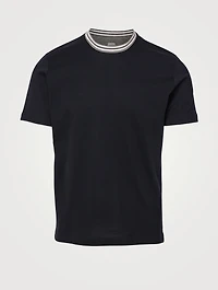 Cotton Crewneck T-Shirt